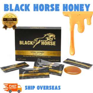 Black Horse Vital Honey 24 Sachets x 10g