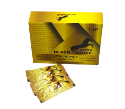 Black Horse Vital Honey Extra 48 Sachets x 10 gram Malaysia